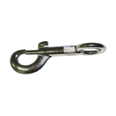 Baron Baron 1/2 in. D X 3-1/4 in. L Nickel-Plated Zinc Bolt Snap 160 lb 125-1/2